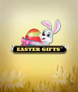 Celebrate the joy of spring with Easter Gifts by Spinomenal, showcasing a colorful Easter theme with adorable Easter bunnies, eggs, and flowers. Experience a scene of spring beauty, offering exciting gameplay features like special symbols, multipliers, and free spins for a delightful gaming experience. Ideal for those seeking seasonal fun.